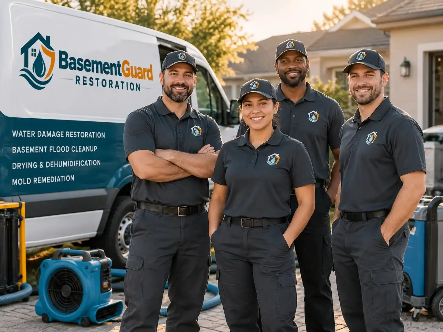 Basement Water Damage Restoration company in Fairfax, IA